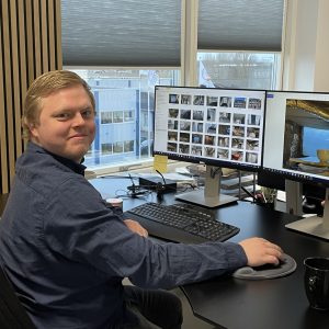 Praktikant Aleksander Jensen