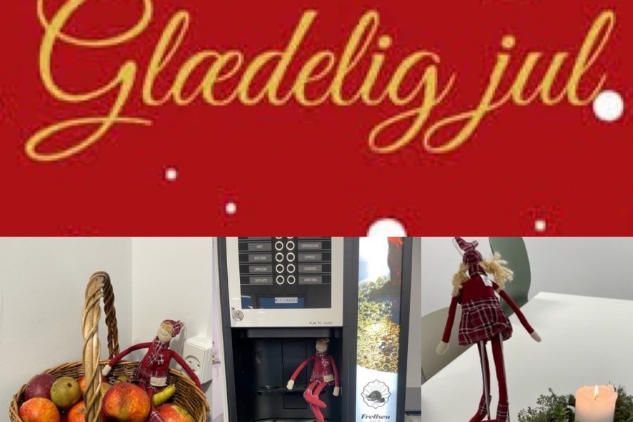 Vi ønsker glædelig jul 2022