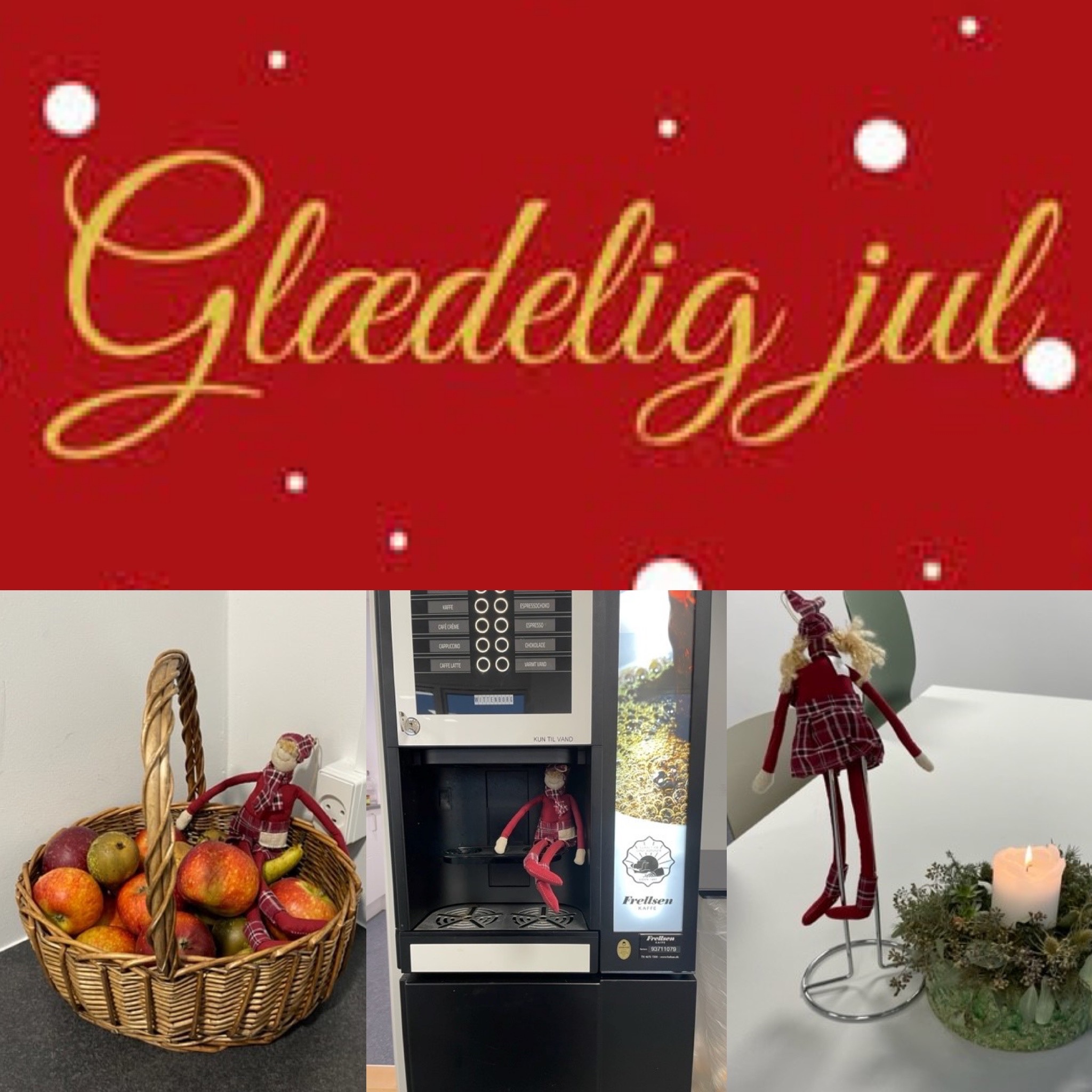 Vi ønsker glædelig jul 2022