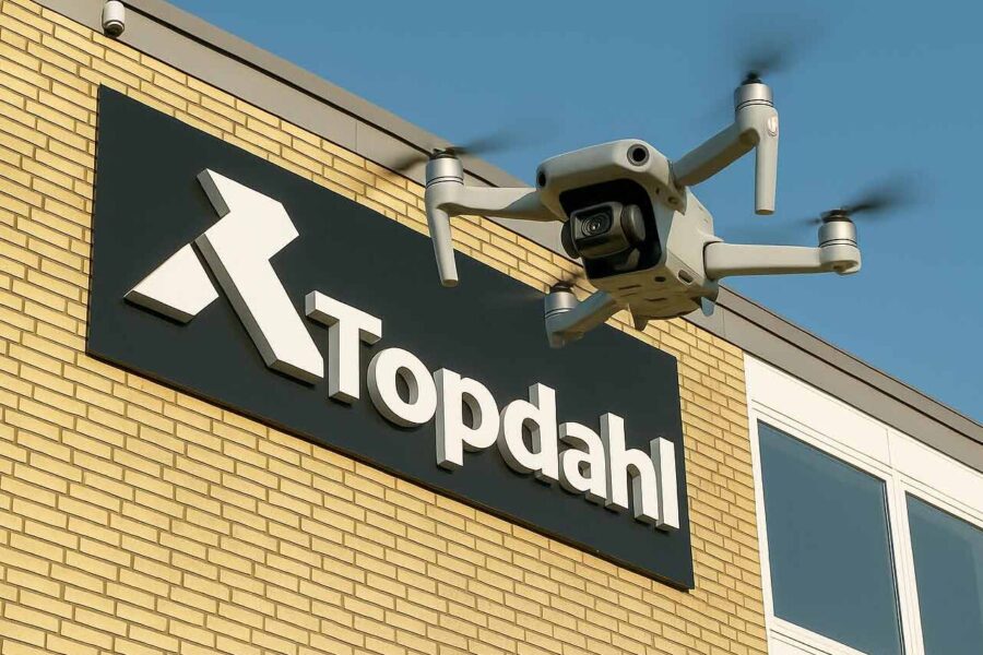 Topdahl og Dronetjek har indgået et stærkt samarbejde
