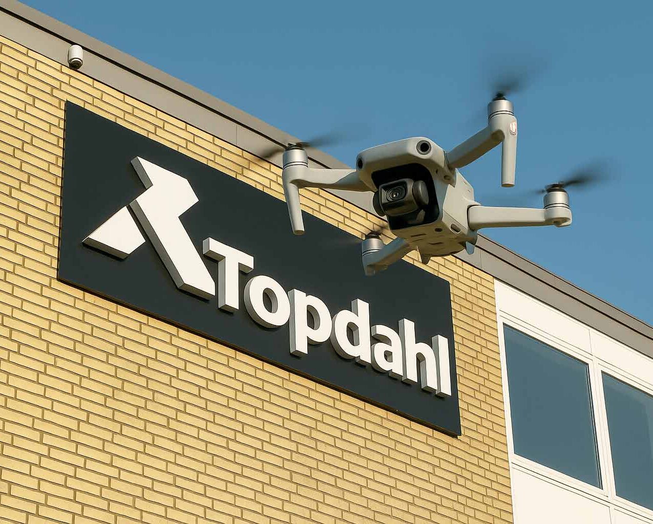 Topdahl og Dronetjek har indgået et stærkt samarbejde