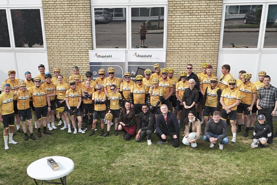 Topdahl støtter Team Rynkeby