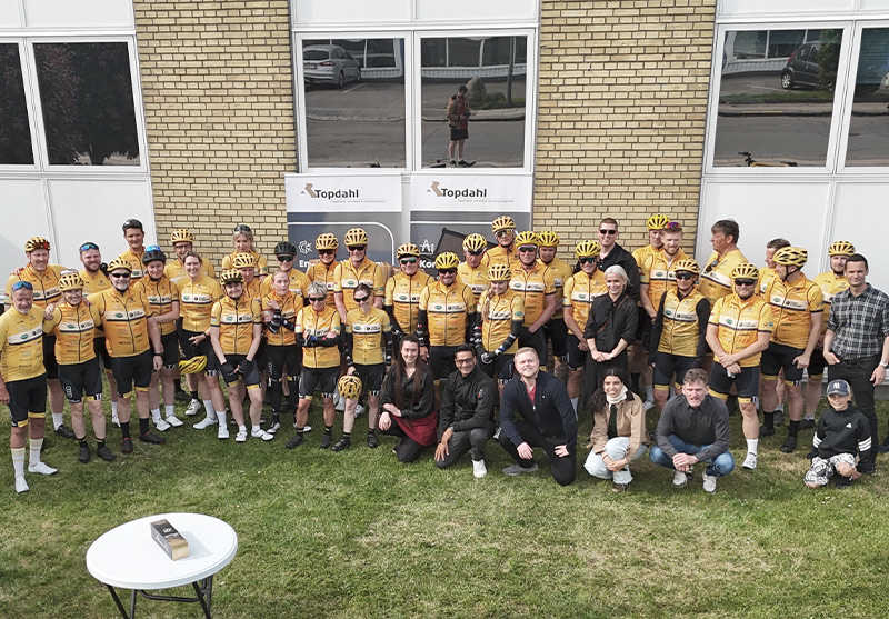 Topdahl støtter Team Rynkeby