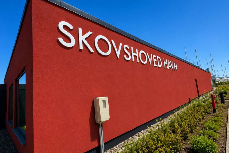 Sandslottet på Skovshoved Havn